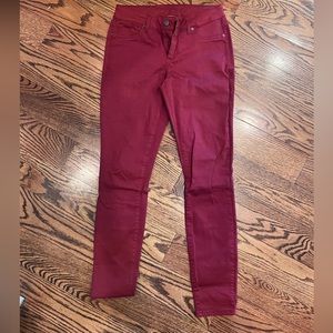 Brick Red Jeggings